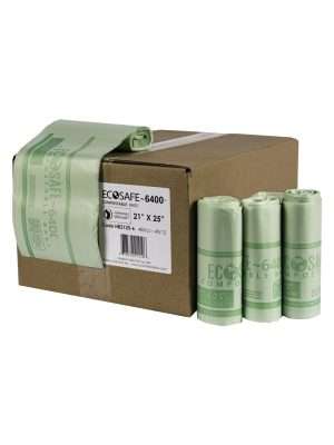 EcoSafe® 21" x 25"Compostable Bag - 1 Case