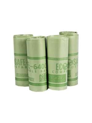 EcoSafe® 21" x 25"Compostable Bag - 1 Roll